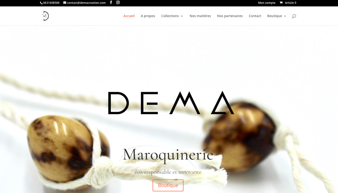 Site Web Dema Creation